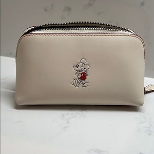 Coach Mickey Mouse cosmetic bag